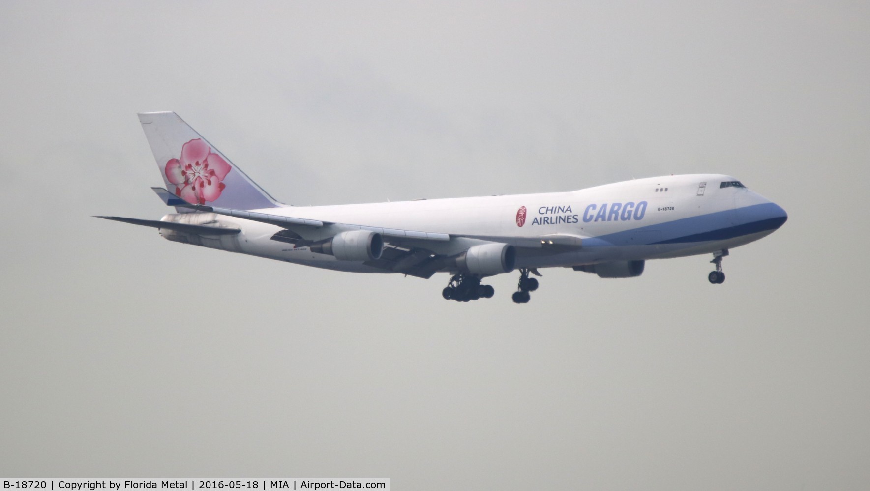 B-18720, 2005 Boeing 747-409F/SCD C/N 33733, China Airlines Cargo