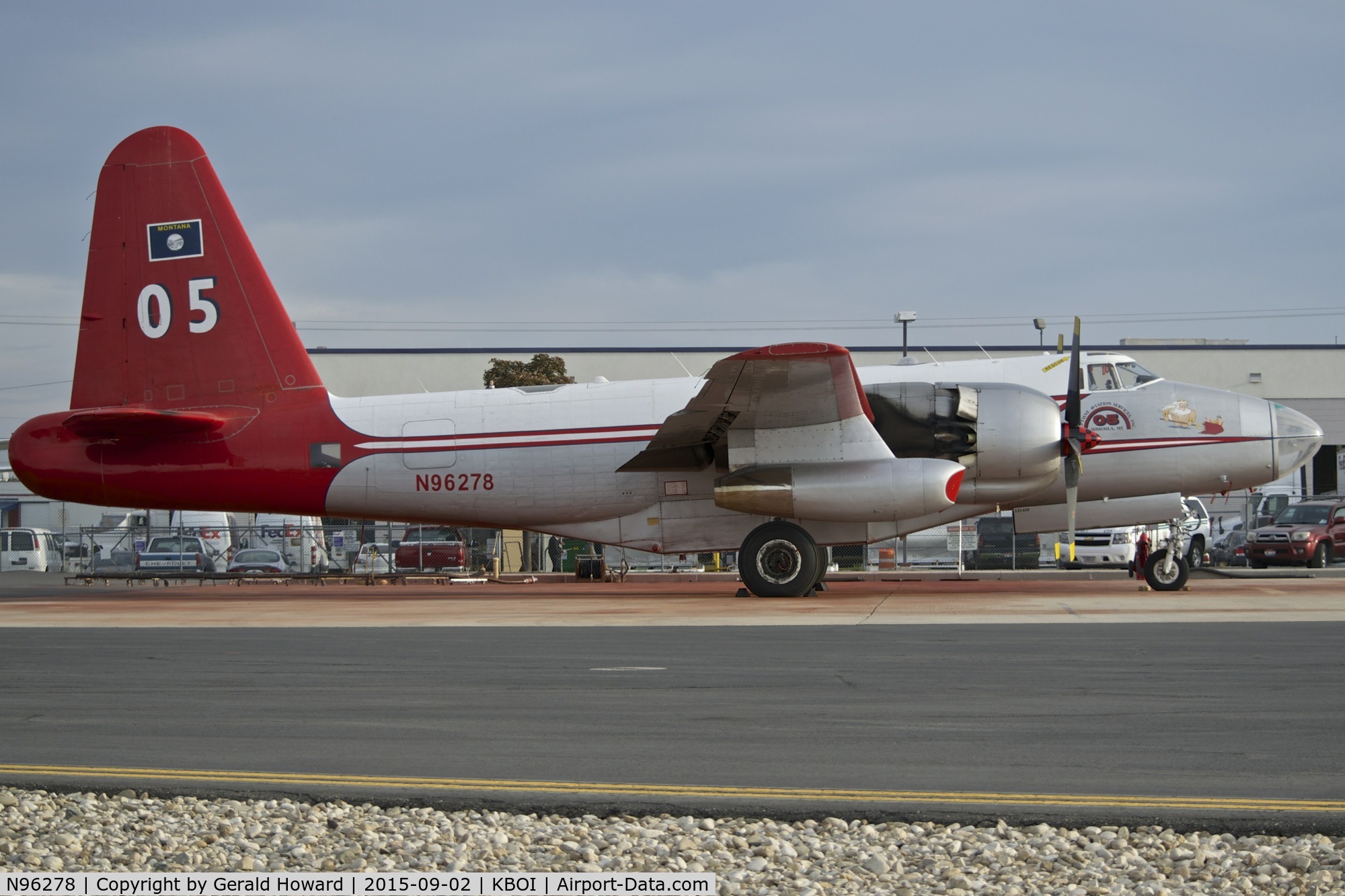 N96278, Lockheed P2V-5F Neptune C/N 426-5340, Parked on the NIFC ramp.