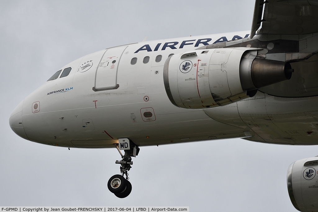 F-GPMD, 1993 Airbus A319-113 C/N 618, AF6256 from Paris ORLY