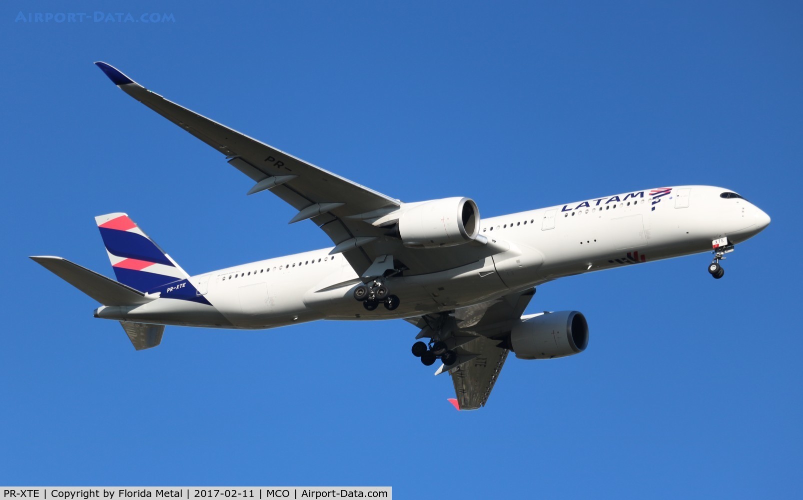 PR-XTE, 2016 Airbus A350-941 C/N 048, LATAM A350-900