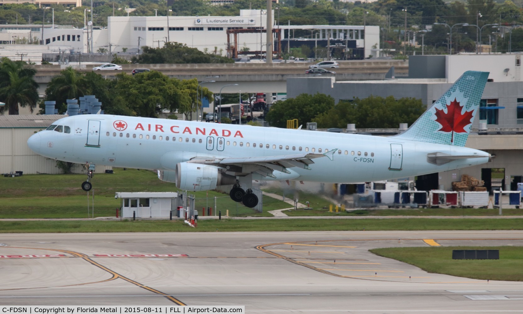 C-FDSN, 1990 Airbus A320-211 C/N 126, Air Canada