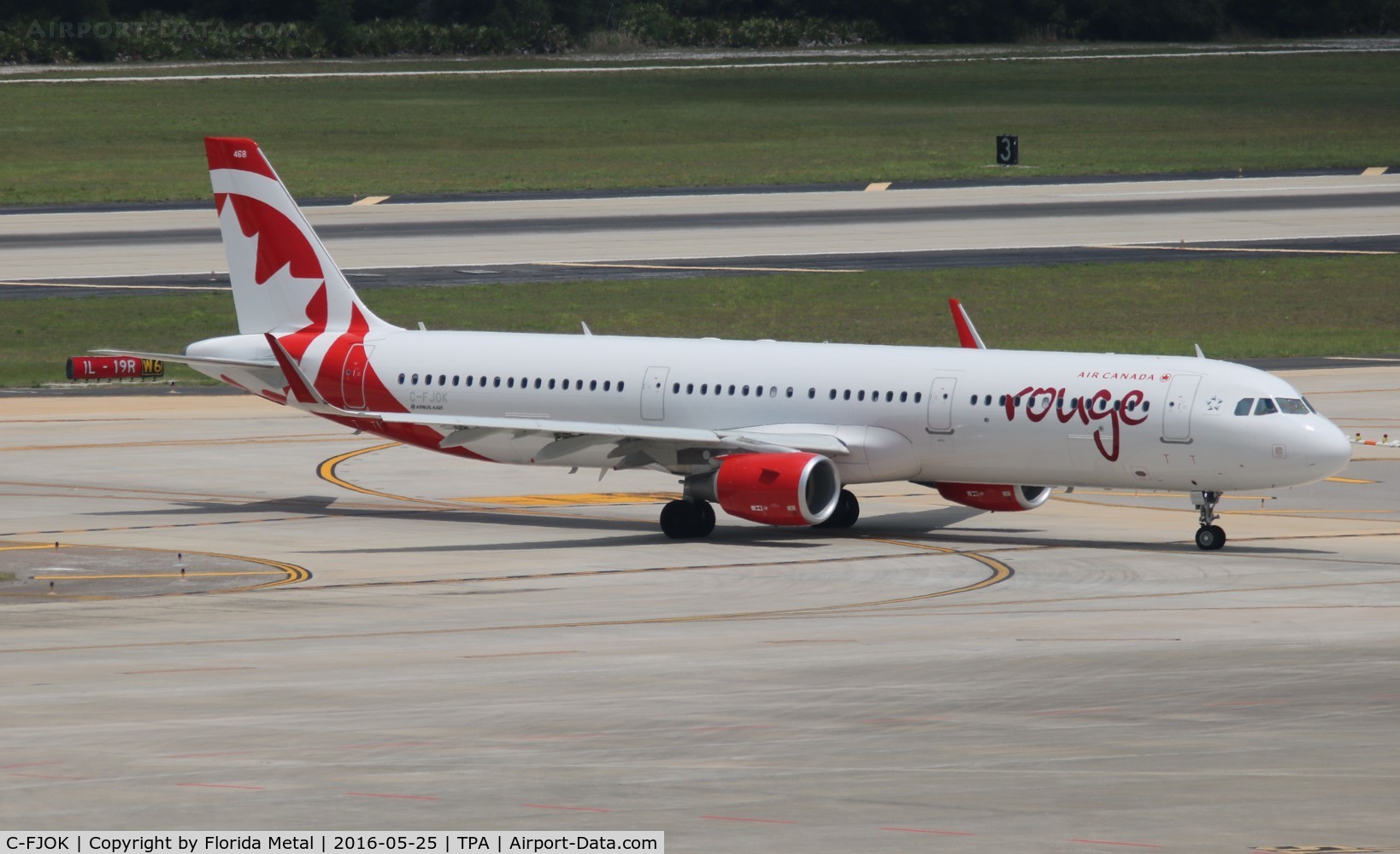 C-FJOK, 2015 Airbus A321-211 C/N 6844, Air Canada