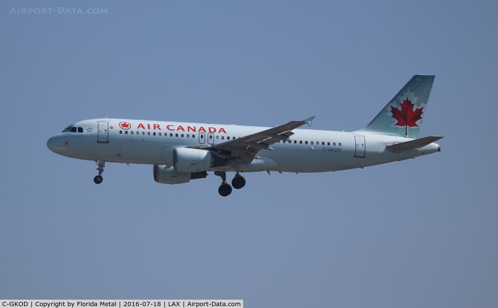 C-GKOD, 2002 Airbus A320-214 C/N 1864, Air Canada