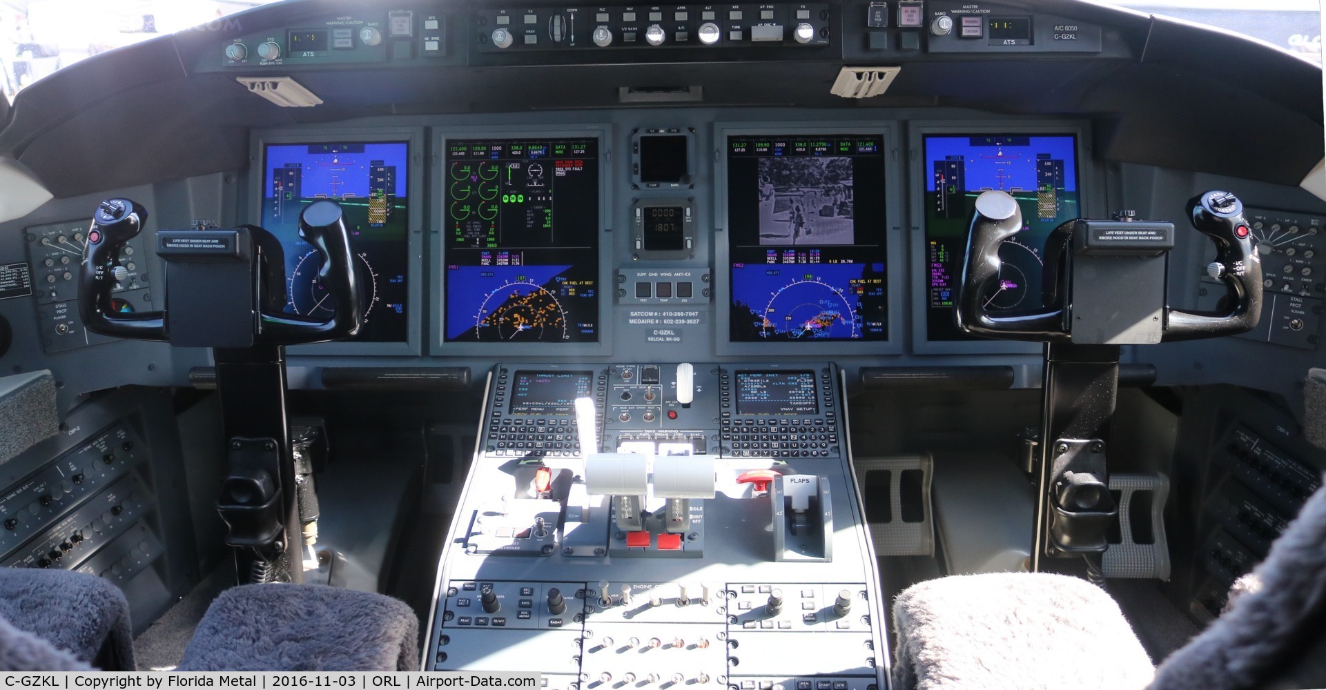 C-GZKL, 2014 Bombardier Challenger 650 (CL-600-2B16) C/N 6050, Challenger 650