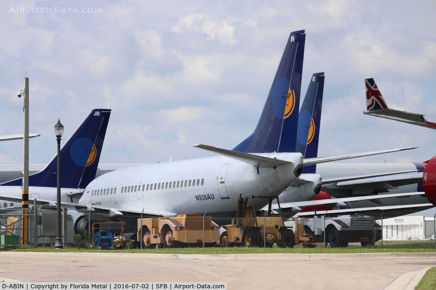 D-ABIN, 1991 Boeing 737-530 C/N 24938, Lufthansa