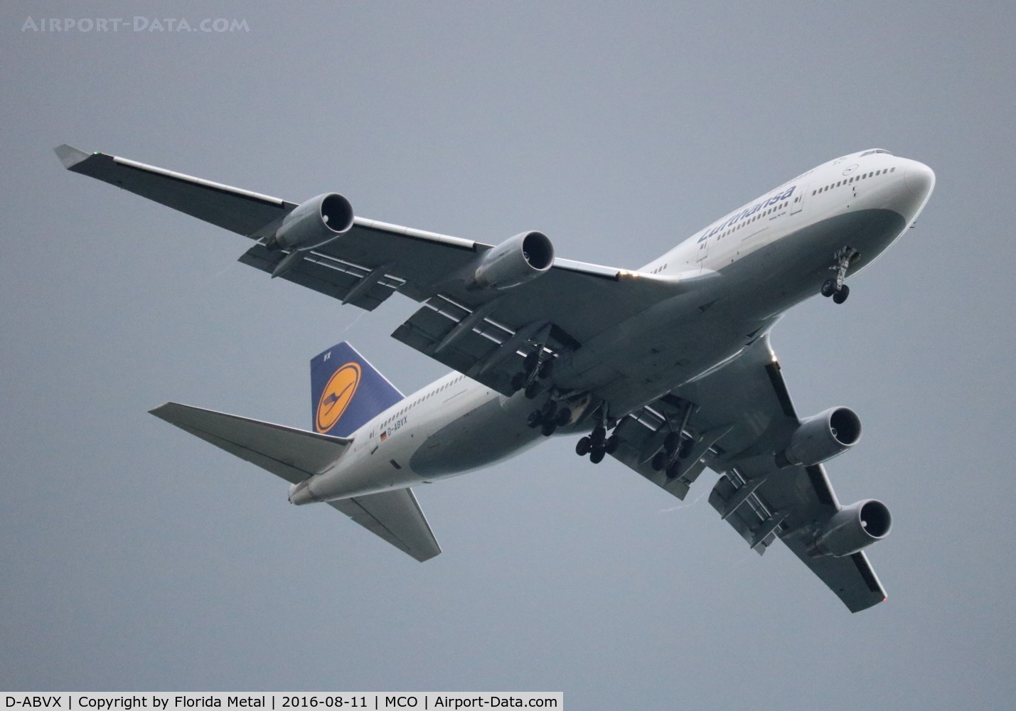 D-ABVX, 1999 Boeing 747-430 C/N 29868, Lufthansa