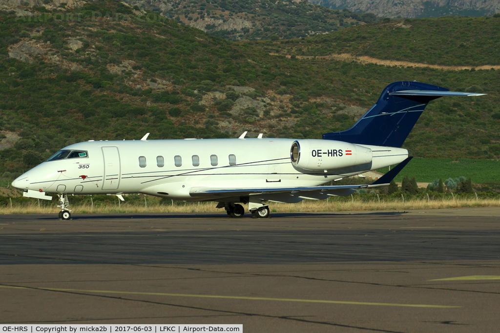 OE-HRS, 2014 Bombardier Challenger 300 (BD-100-1A10) C/N 20504, Parked