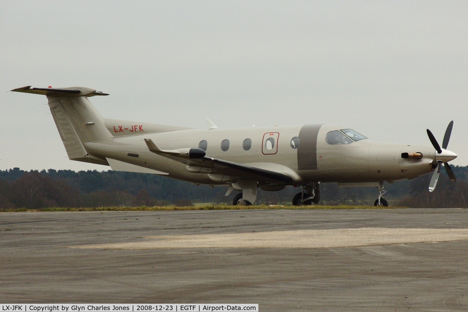 LX-JFK, 2005 Pilatus PC-12/45 C/N 683, Operated by Jetfly Aviation.