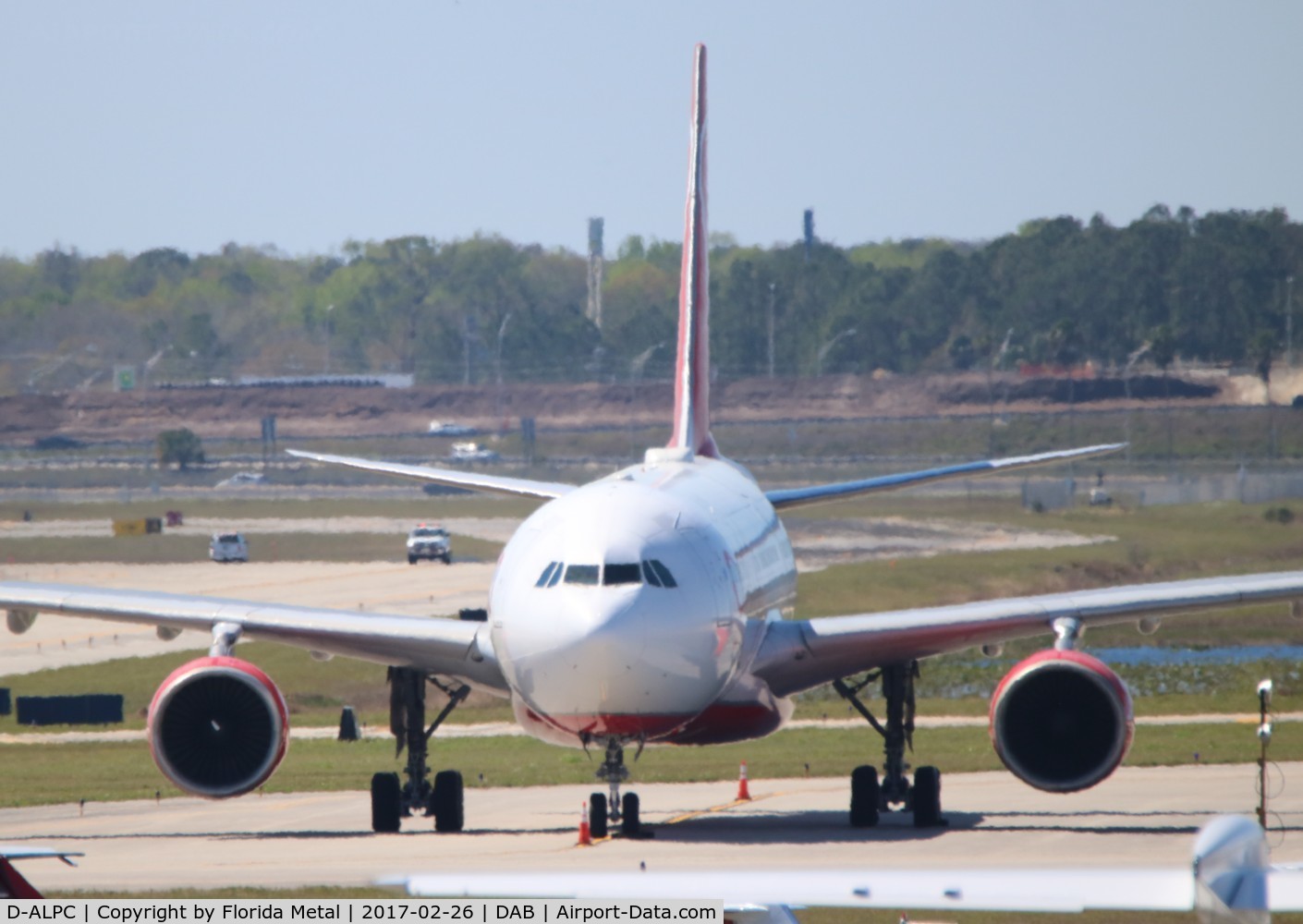 D-ALPC, 2002 Airbus A330-223 C/N 444, Air Berlin mechanical diversion to DAB