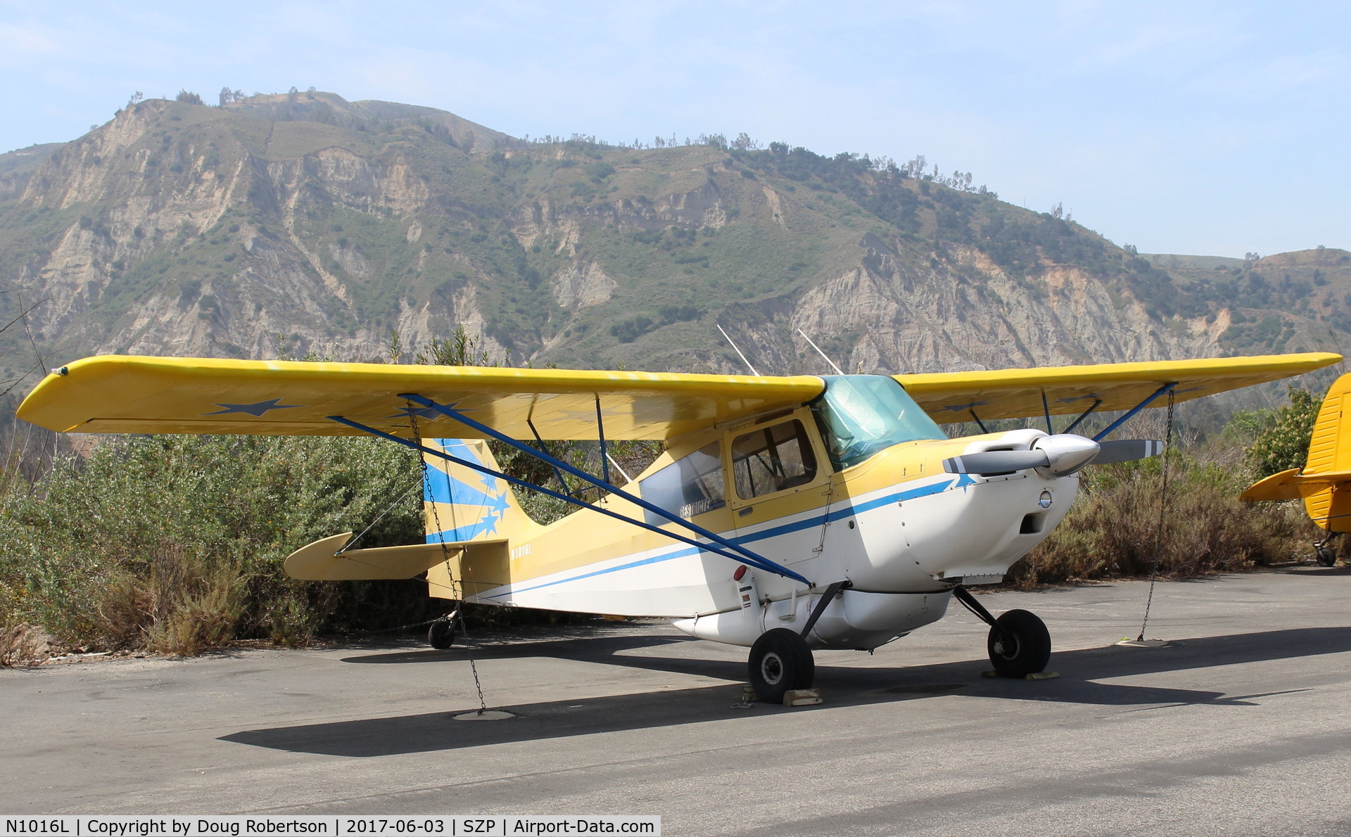 N1016L, 1973 Bellanca 7ECA Citabria Citabria C/N 912-73, 1973 Bellanca 7ECA CITABRIA, Lycoming O-235 115 Hp, 82 gallon long range belly fuel tank, Restricted class