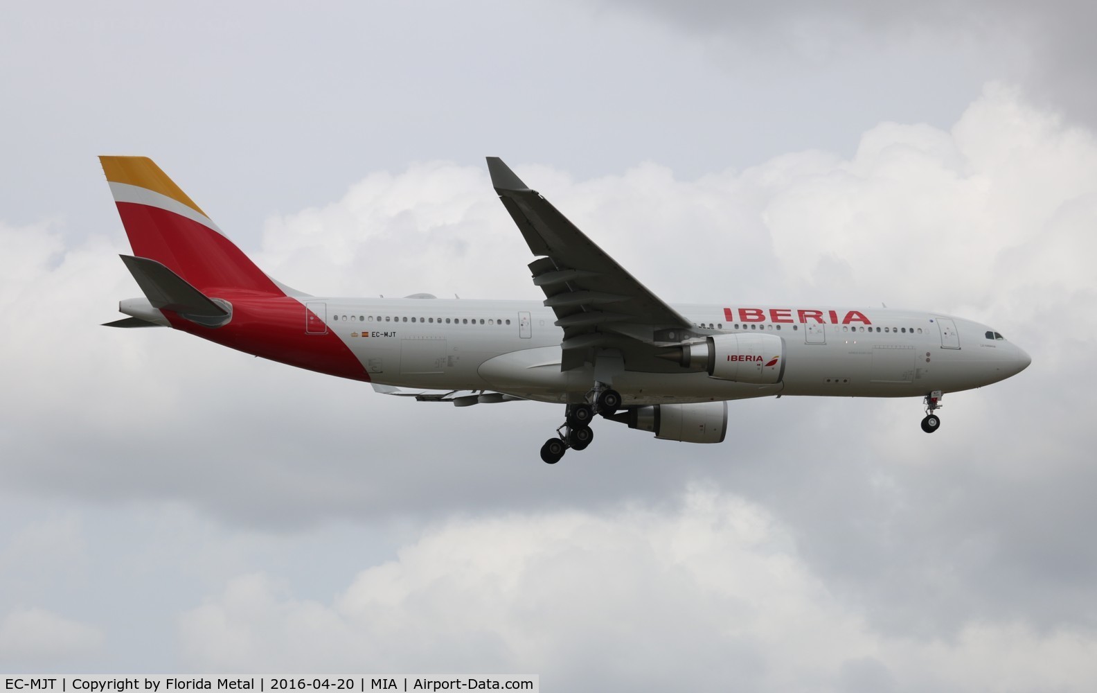 EC-MJT, 2016 Airbus A330-202 C/N 1714, Iberia