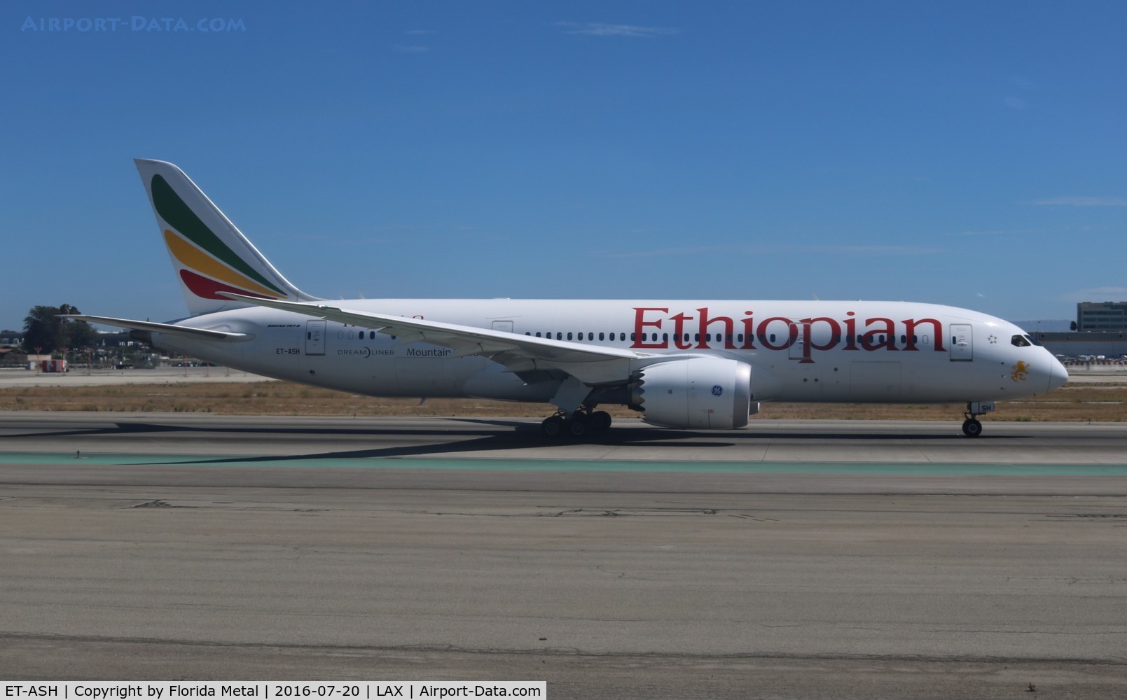 ET-ASH, 2015 Boeing 787-8 Dreamliner C/N 38754, Ethiopian
