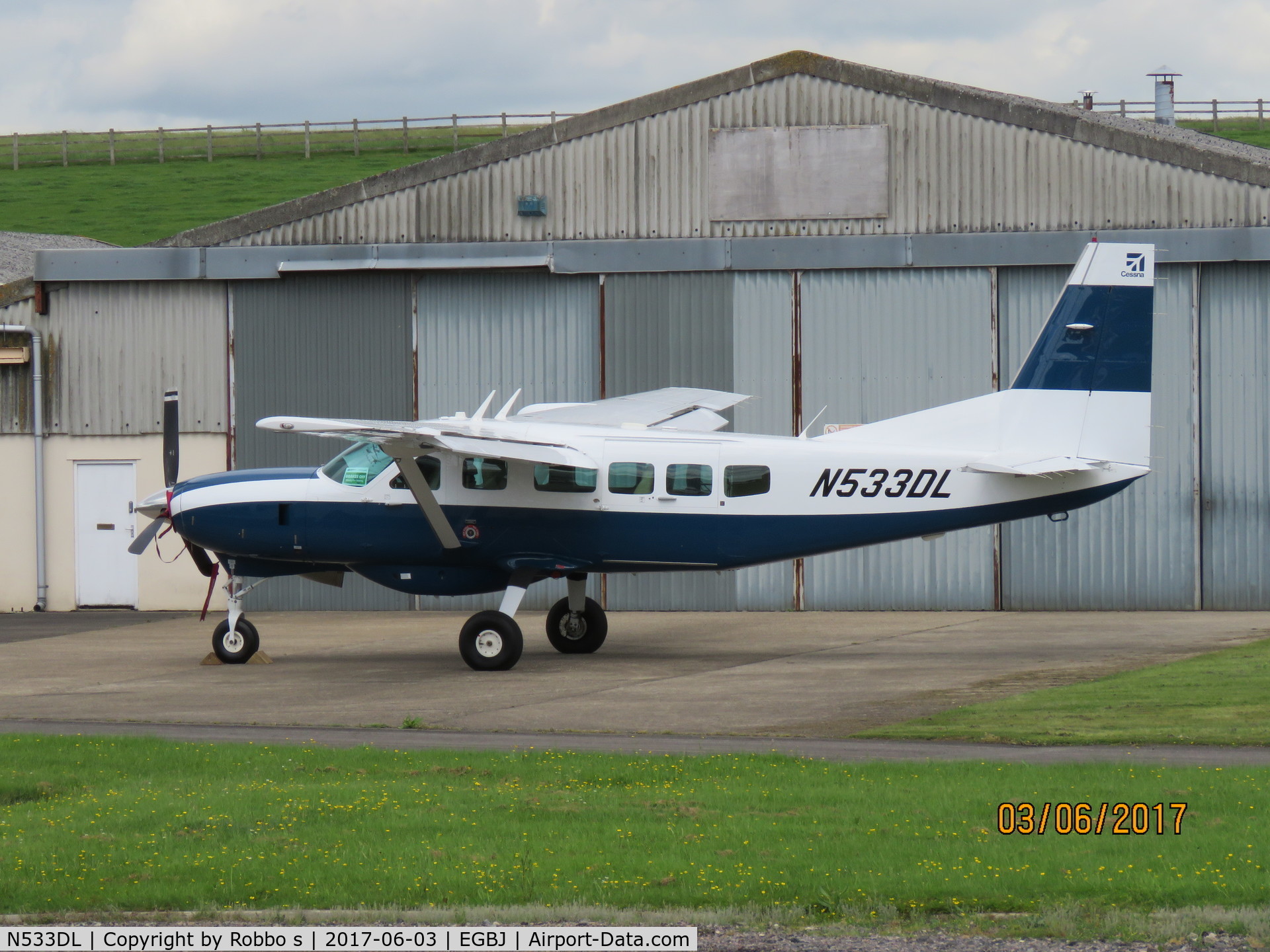 N533DL, 2011 Cessna 208B Grand Caravan C/N 20800533, N533DL Cessna 208 seen at Staverton Airport.