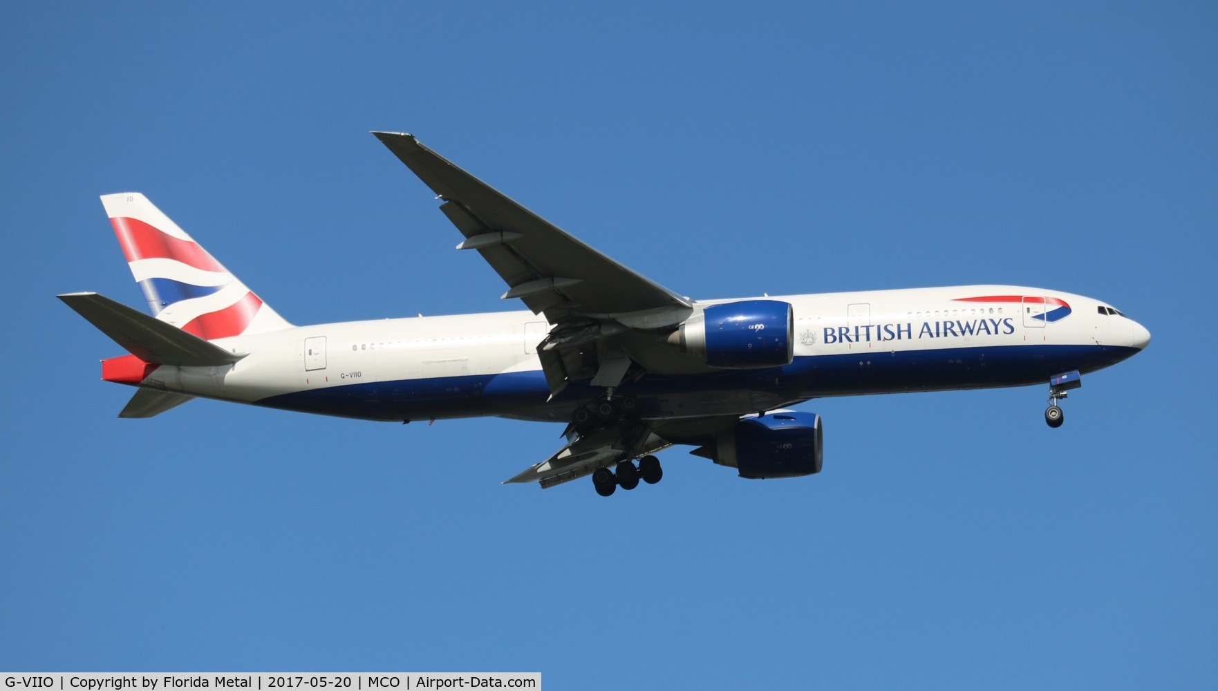 G-VIIO, 1999 Boeing 777-236 C/N 29320, British