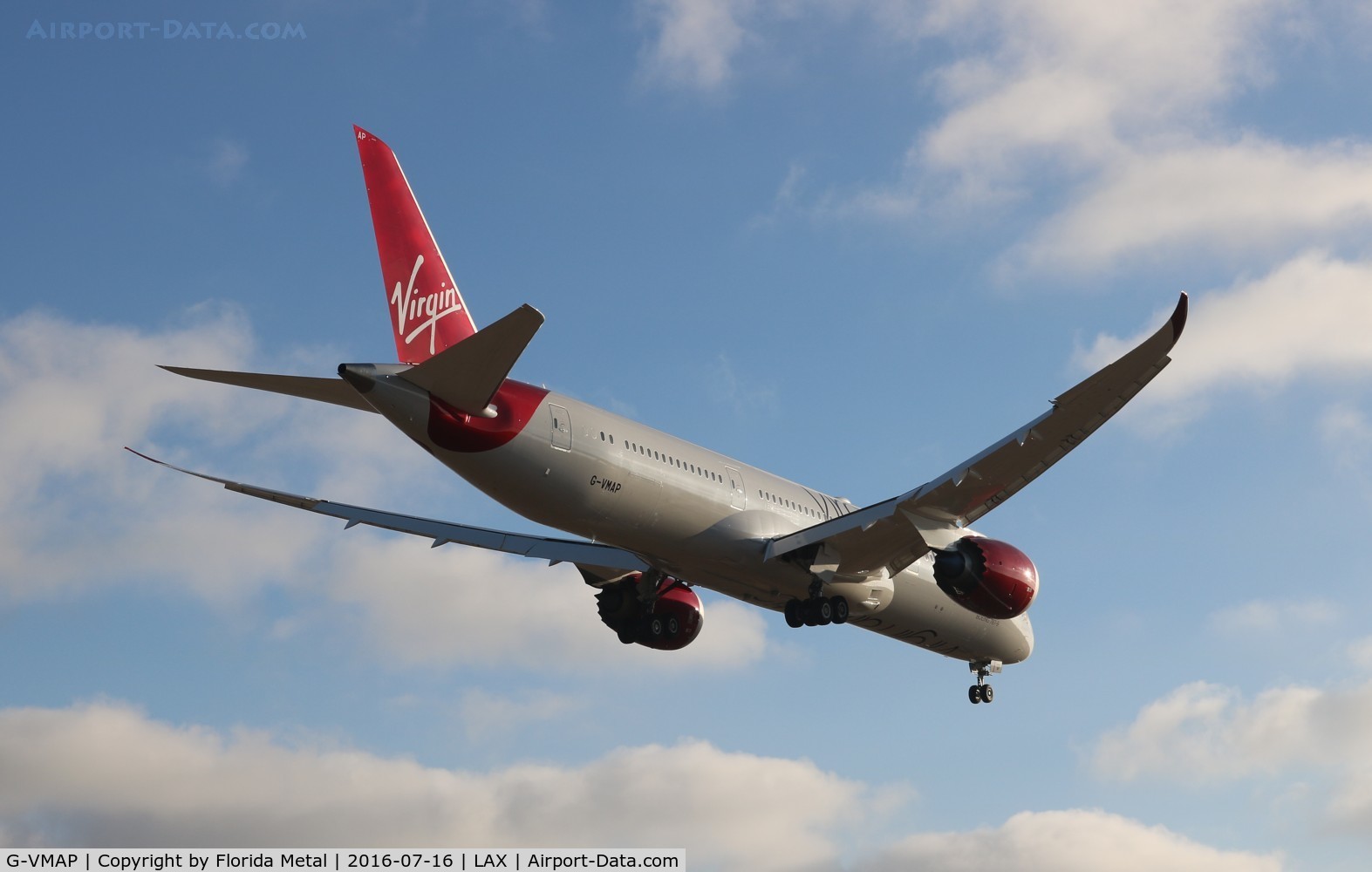 G-VMAP, 2015 Boeing 787-9 Dreamliner C/N 38047, Virgin Atlantic