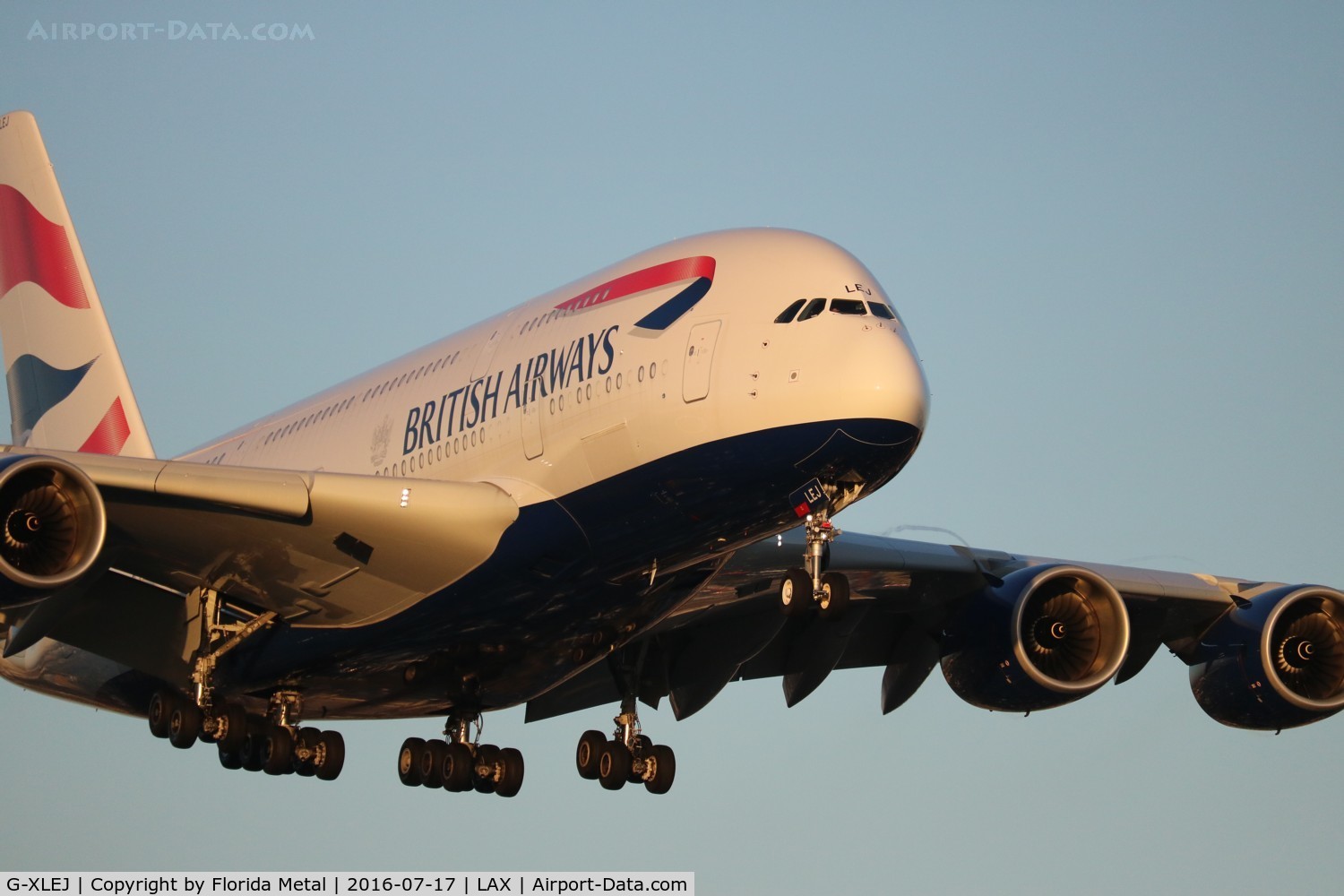 G-XLEJ, 2015 Airbus A380-841 C/N 192, British Airways