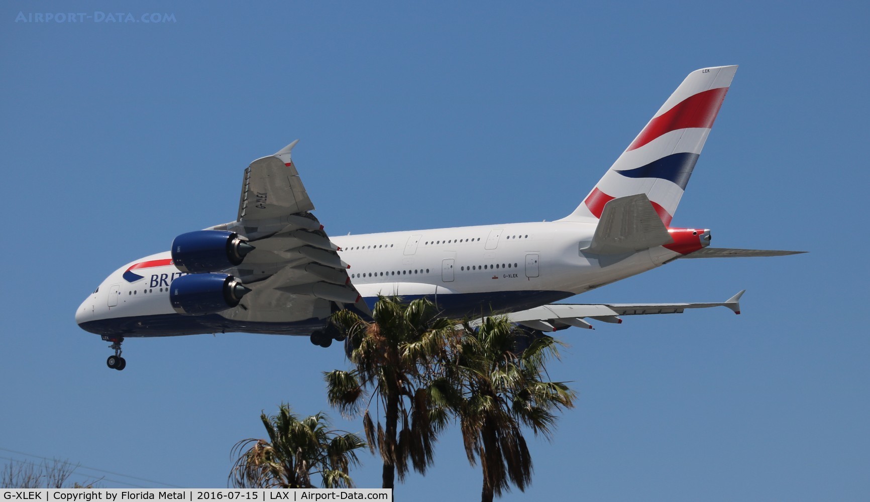 G-XLEK, 2015 Airbus A380-841 C/N 194, British Airways
