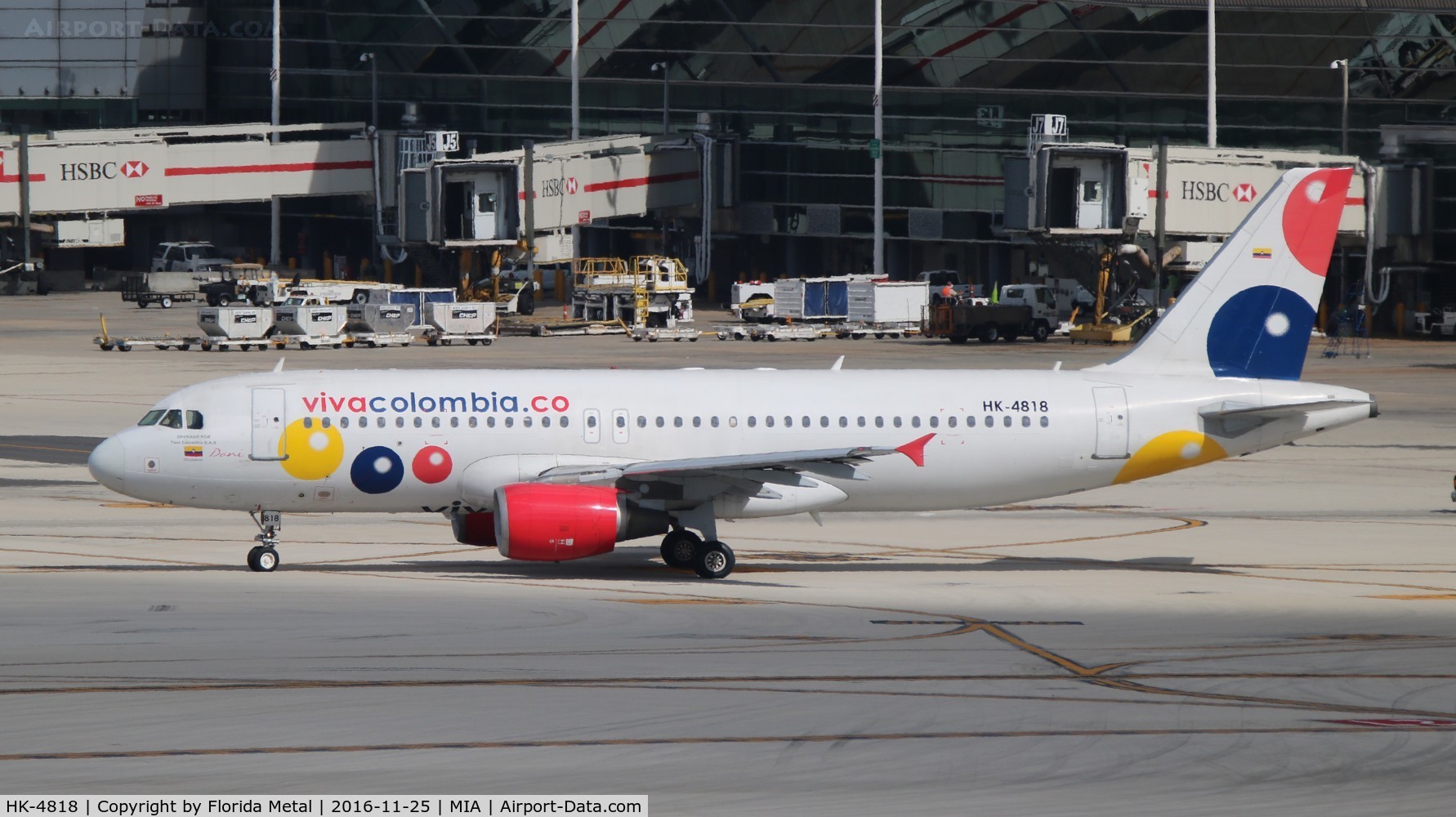 HK-4818, 2000 Airbus A320-214 C/N 1306, Viva Colombia