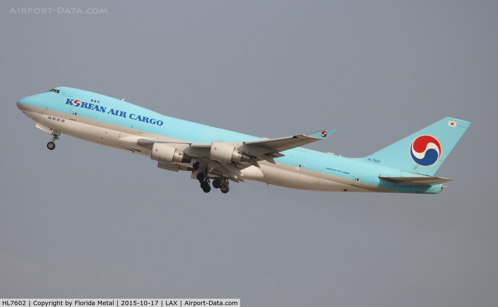 HL7602, 2005 Boeing 747-4B5F/SCD C/N 34301, Korean Cargo 747-400F