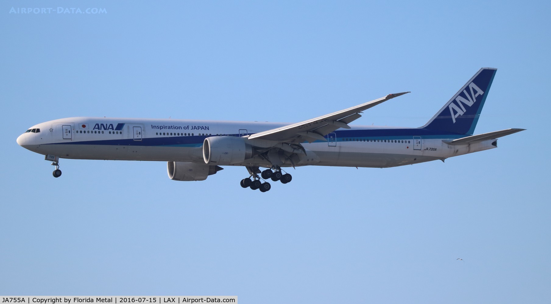 JA755A, 1999 Boeing 777-381 C/N 28275, All Nippon