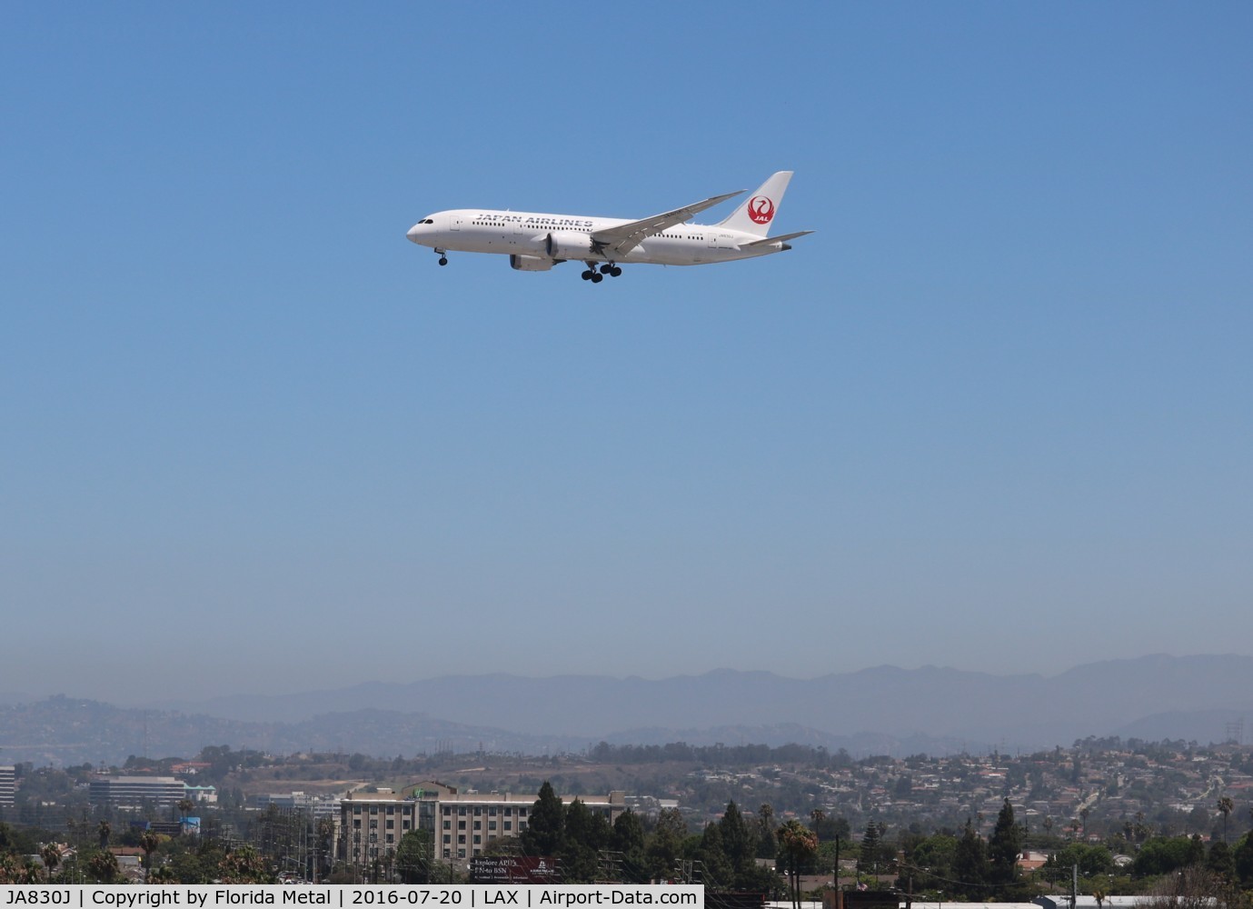 JA830J, 2013 Boeing 787-8 Dreamliner C/N 34840, Japan Airlines