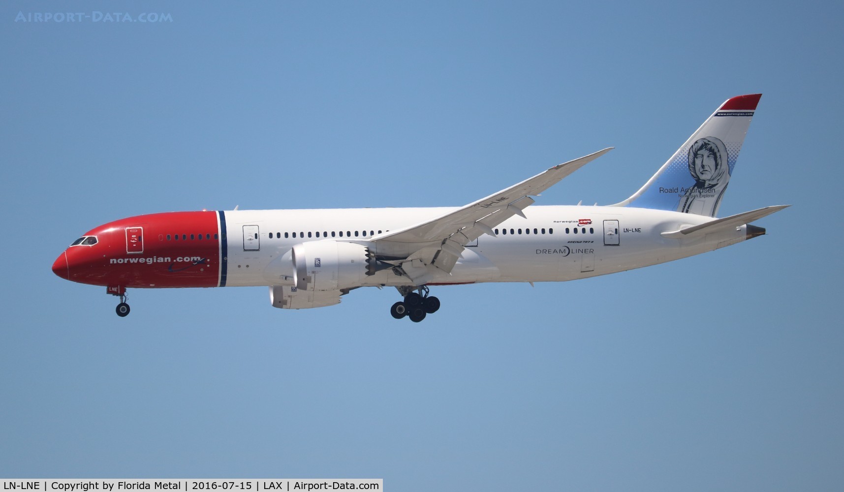 LN-LNE, 2014 Boeing 787-8 Dreamliner C/N 34796, Norwegian