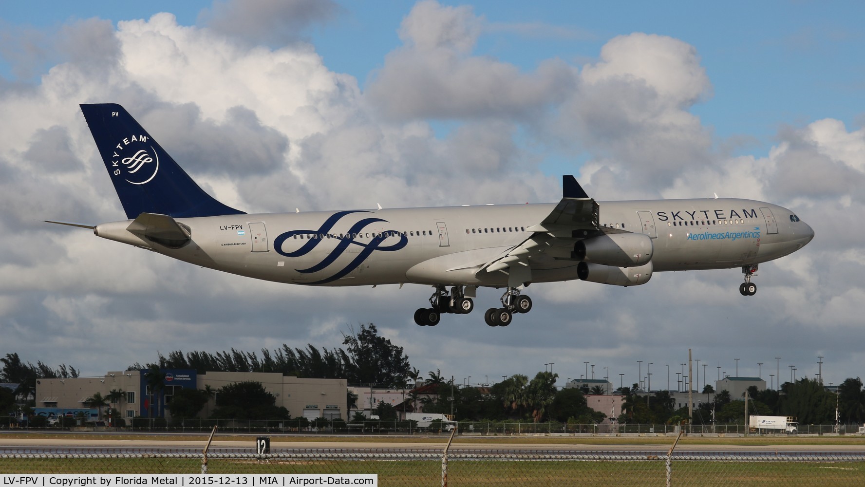 LV-FPV, 1997 Airbus A340-313X C/N 193, Aerolineas Argentinas Skyteam