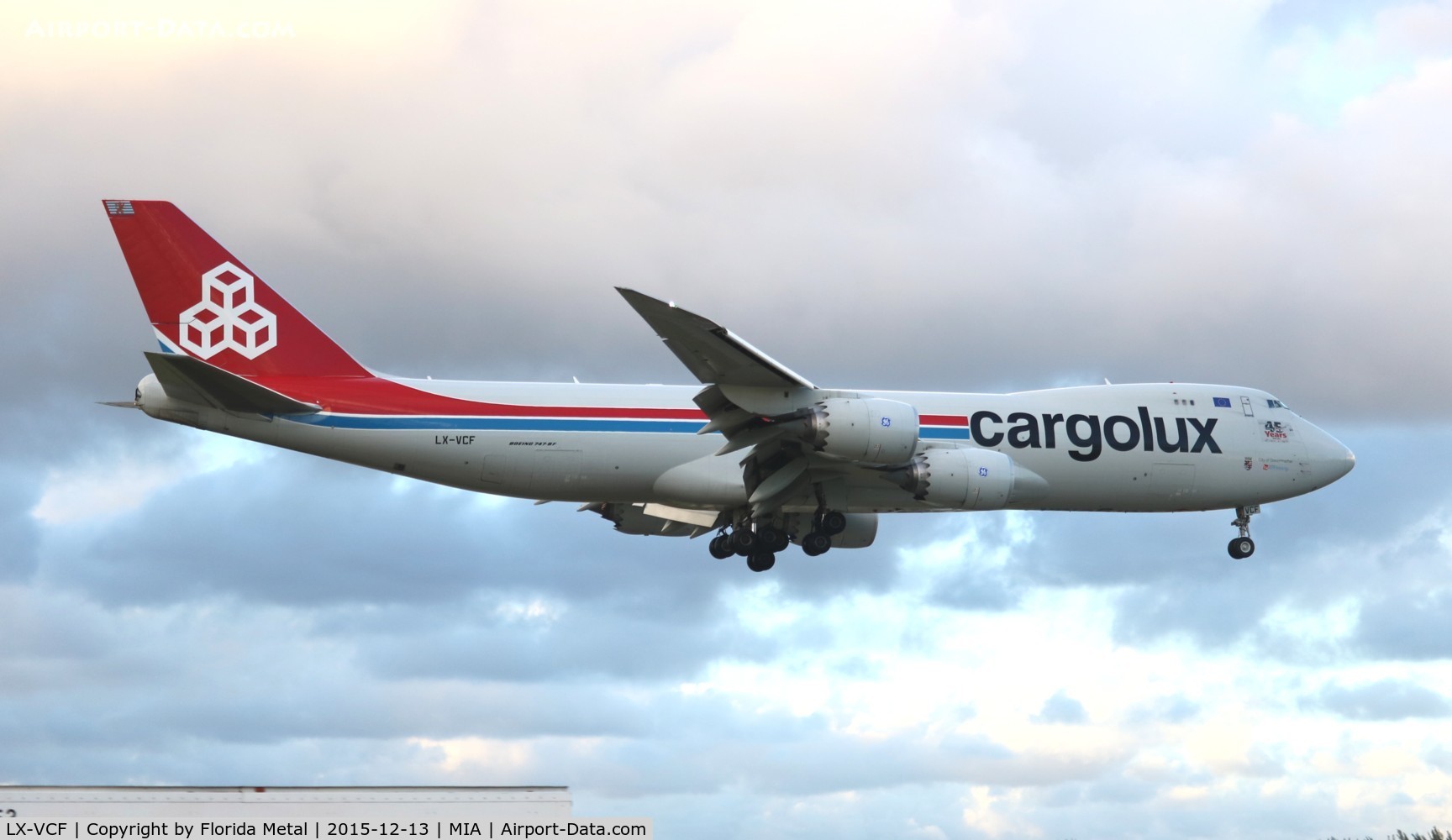 LX-VCF, 2012 Boeing 747-8R7F C/N 35811, Cargolux