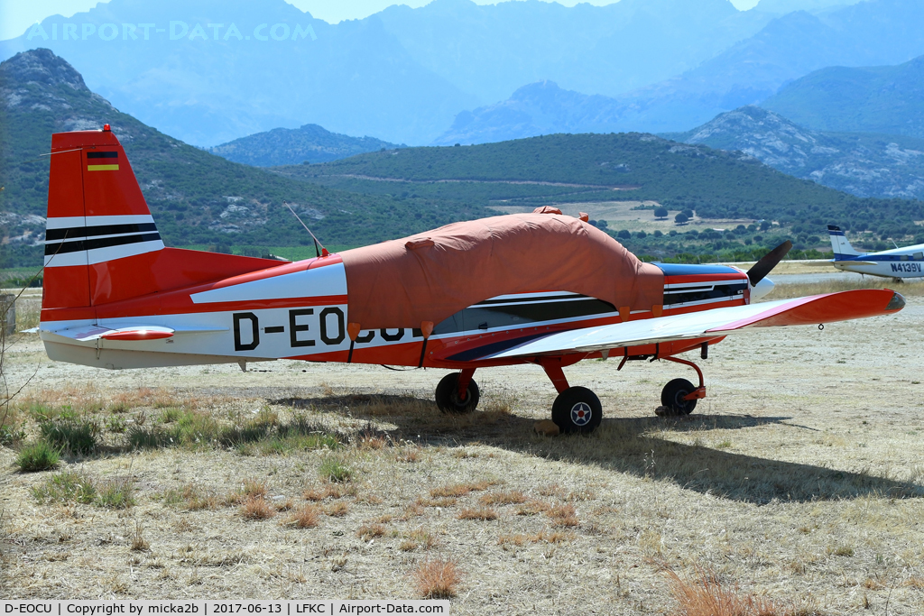 D-EOCU, American Aviation AA-5 Traveler C/N AA5-0018, Parked