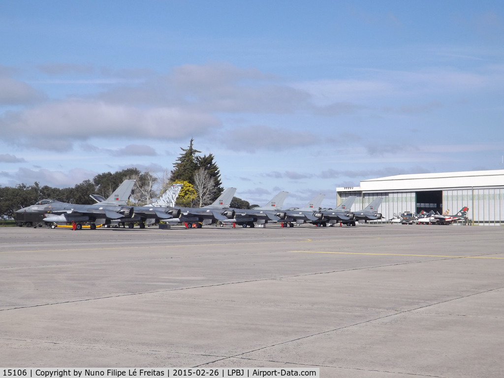 15106, Lockheed F-16A Fighting Falcon C/N AA-6, During the Real Thaw 2015.