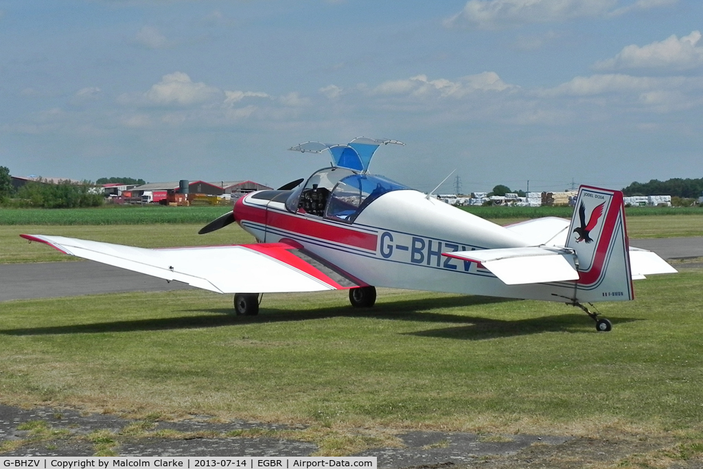 G-BHZV, 1965 Jodel D-120A C/N 278, Jodel D-120A at Breighton Airfield's Wings & Wheels Weekend. July 14th 2013.