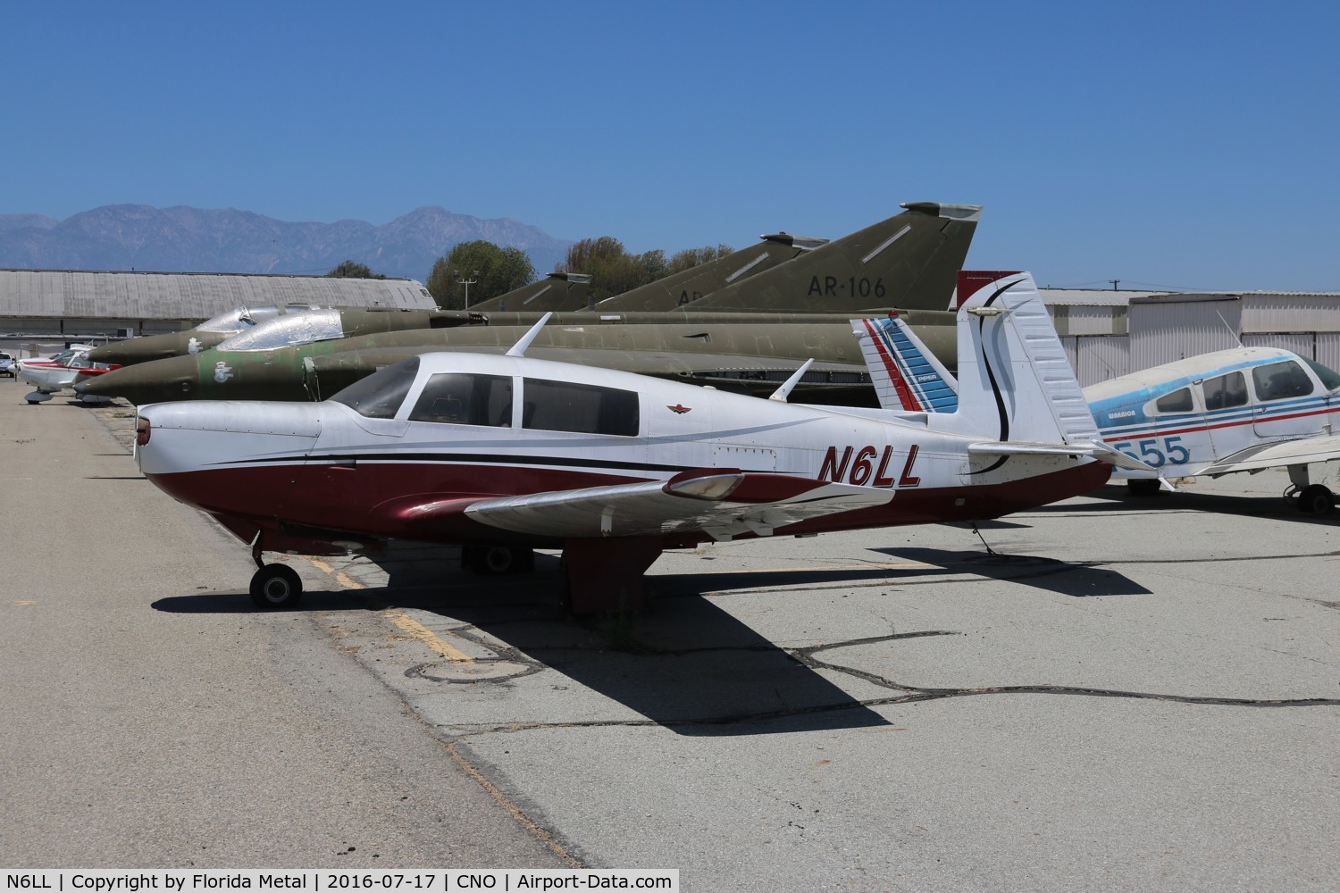 N6LL, 1982 Mooney M20K C/N 25-0698, Mooney M20K