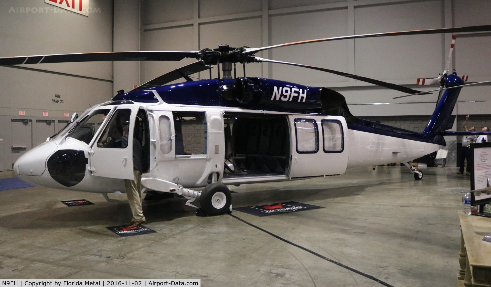 N9FH, 1980 Sikorsky UH-60A Black Hawk C/N 70-219, UH-60A at NBAA Orlando