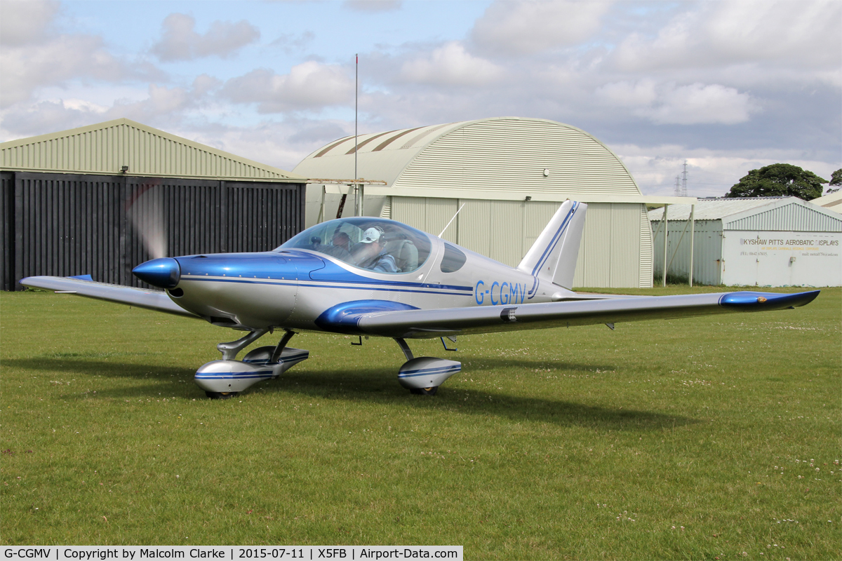 G-CGMV, 2010 Roko Aero NG4 HD C/N 031/2010, Roko Aero NG4 HD at Fishburn Airfield UK. July 11th 2015.