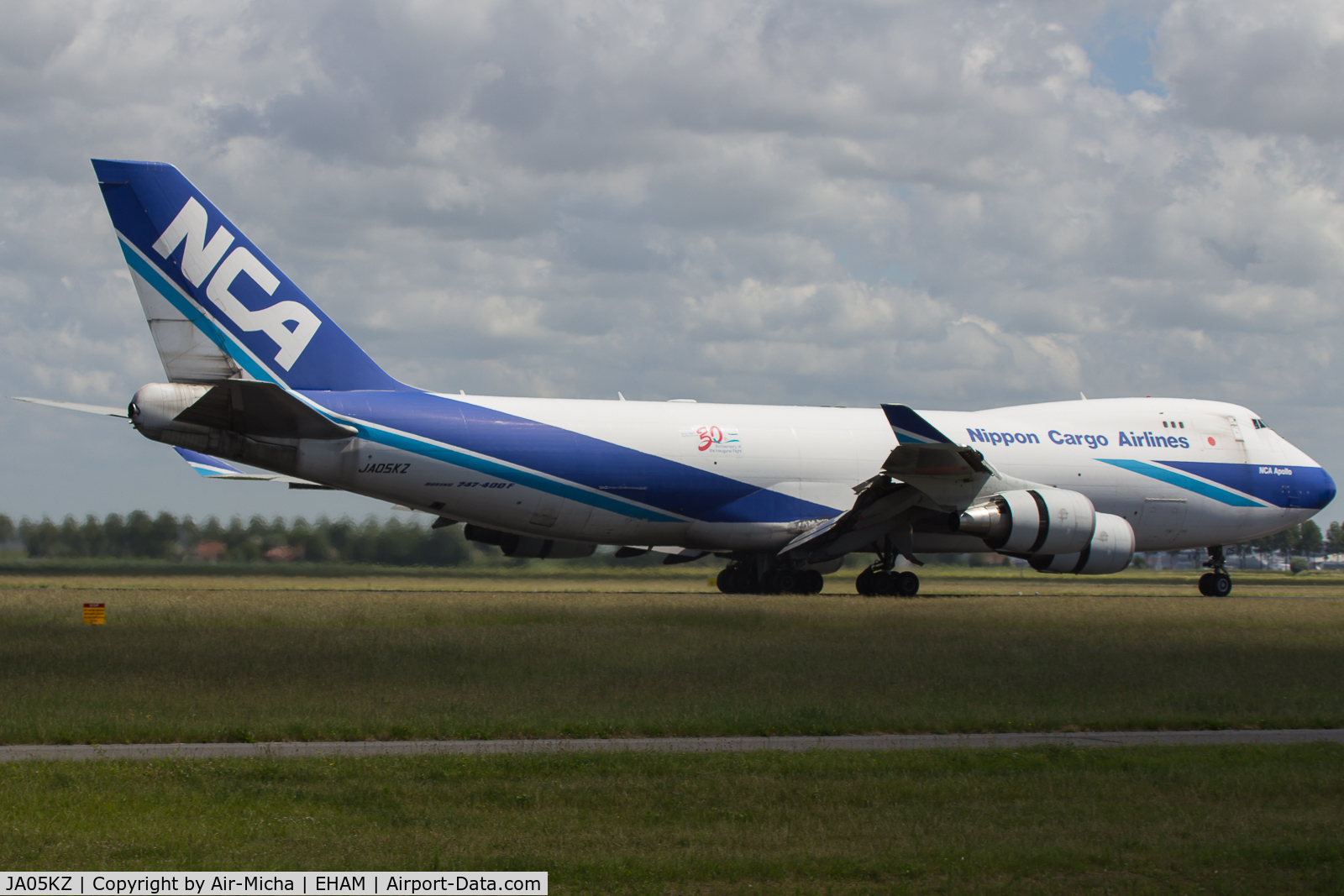 JA05KZ, 2007 Boeing 747-4KZF (SCD) C/N 36132/1394, Nippon Cargo Airlines