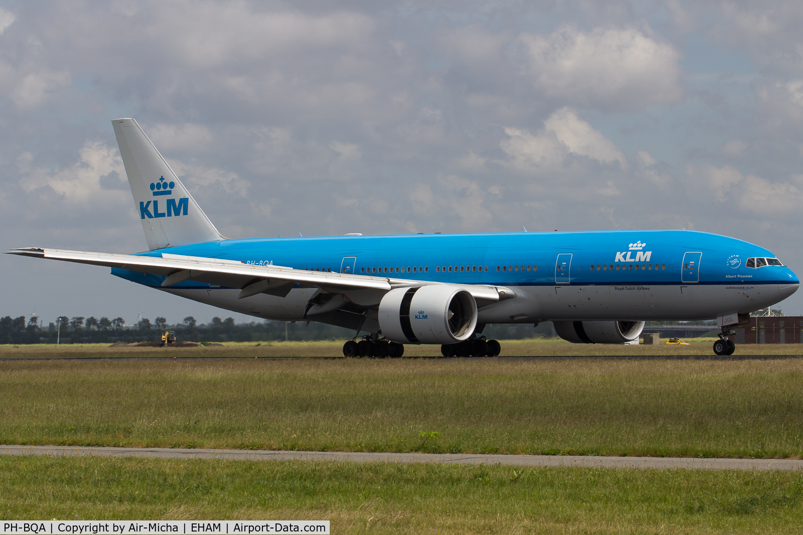 PH-BQA, 2003 Boeing 777-206/ER C/N 33711, KLM Royal Dutch Airlines