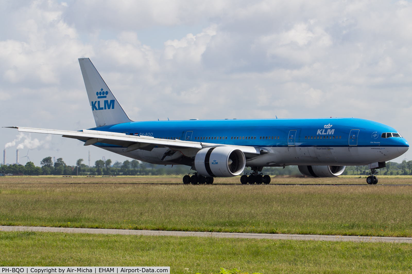 PH-BQO, 2007 Boeing 777-206/ER C/N 35295, KLM Royal Dutch Airlines