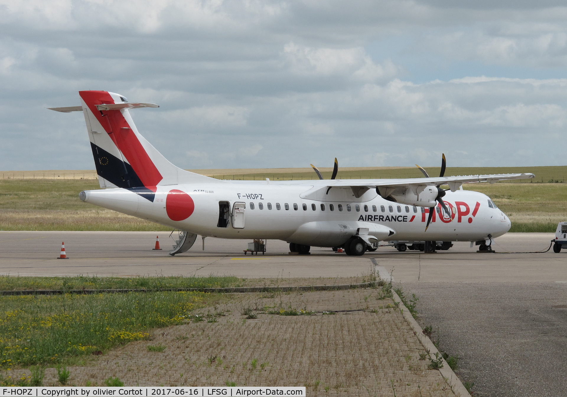 F-HOPZ, 2015 ATR 72-212A C/N 1265, Epinal mirecourt airport