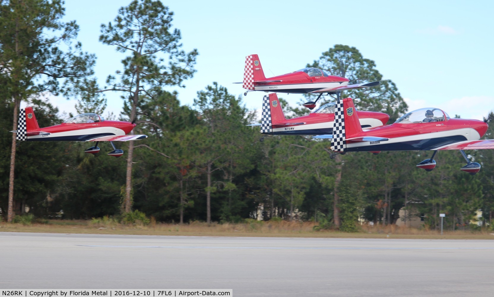 N26RK, 2007 Vans RV-8 C/N 82401, The Mavericks