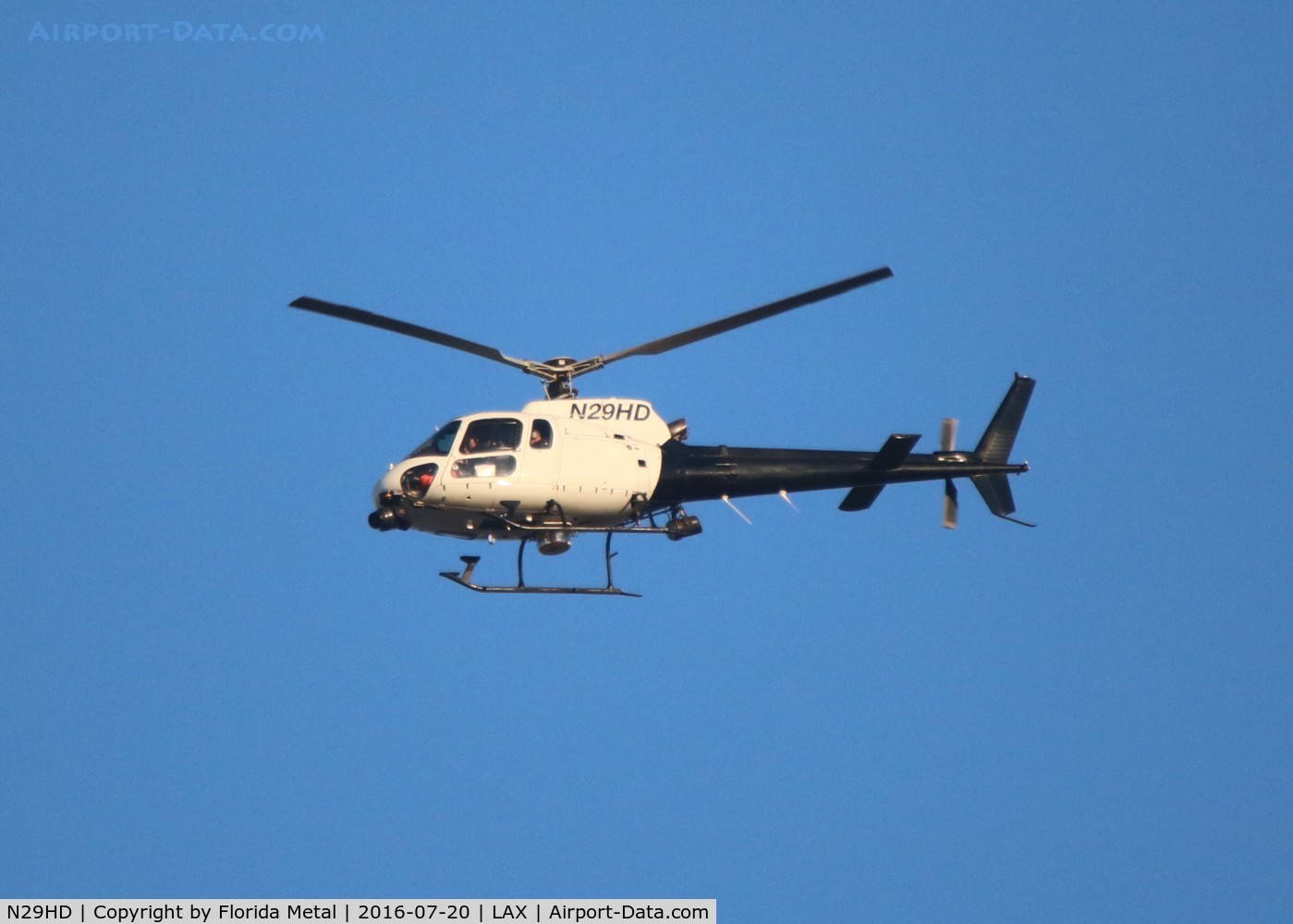 N29HD, 1995 Eurocopter AS-350B-2 Ecureuil Ecureuil C/N 2874, LAPD AS350