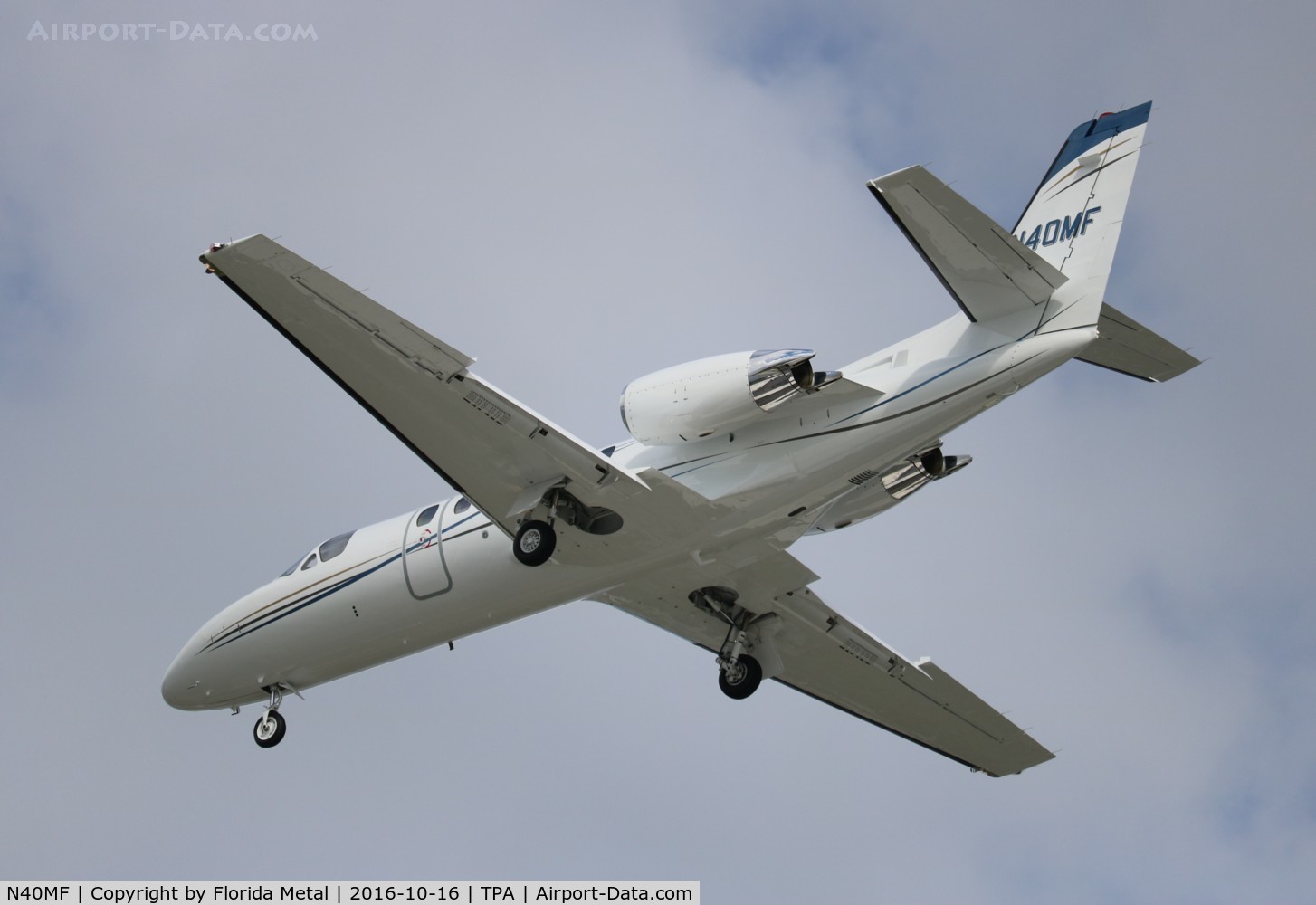 N40MF, 2000 Cessna 550 C/N 550-0921, Citation II