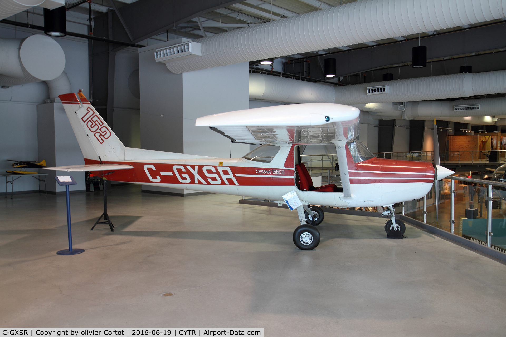 C-GXSR, 1977 Cessna 152 C/N 15279970, CAF museum