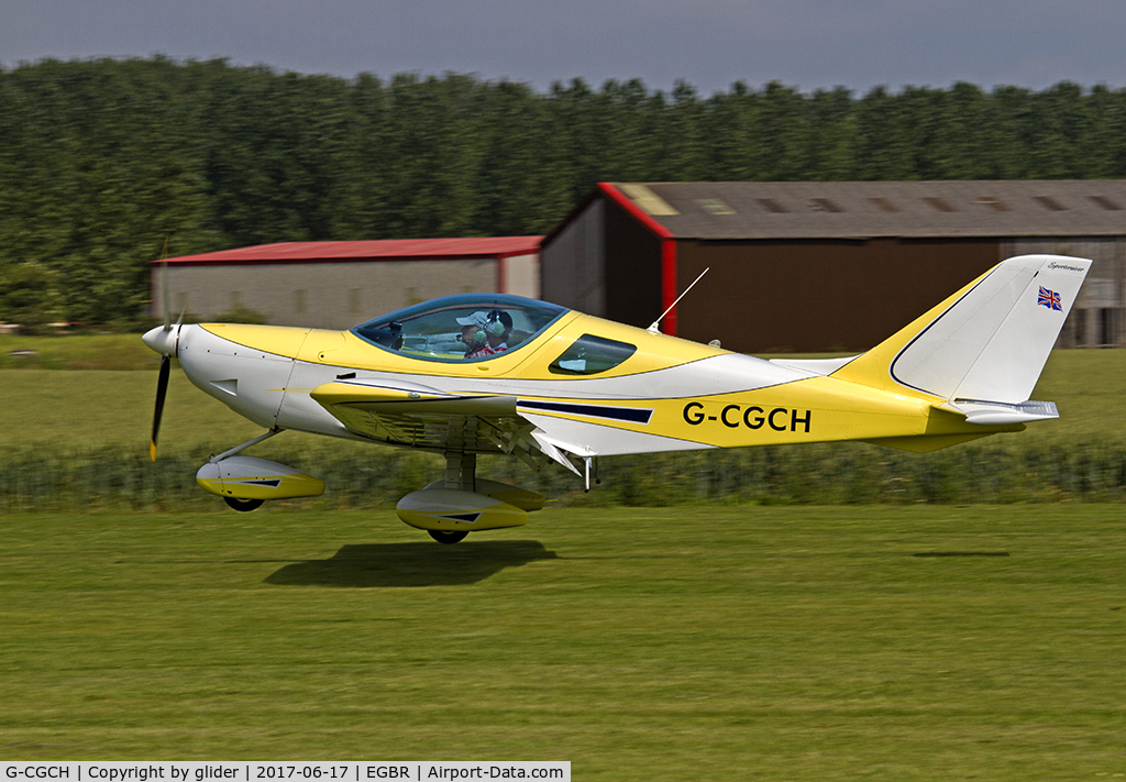 G-CGCH, 2009 CZAW SportCruiser C/N PFA338-14650, arriving