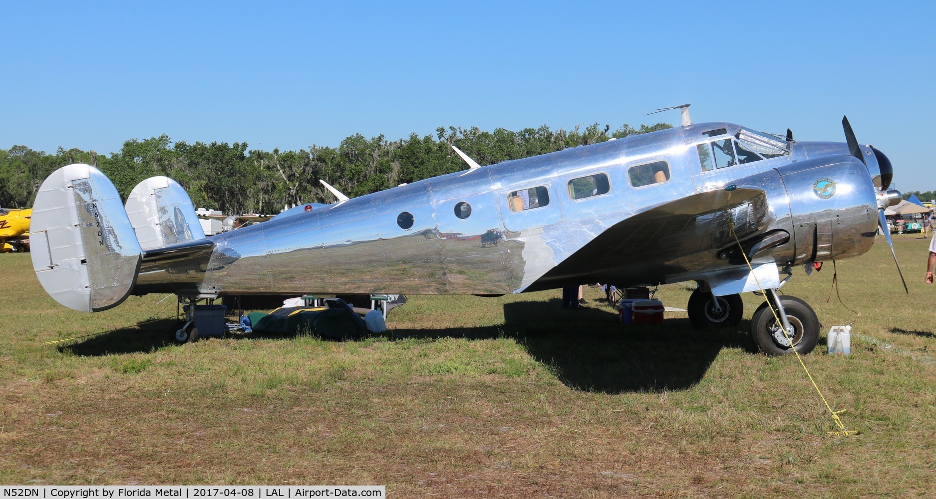 N52DN, 1952 Beech D18S C/N A-846, Beech 18