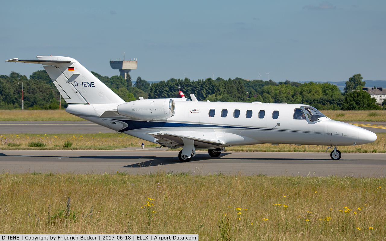D-IENE, 2012 Cessna 525A Citation Jet CJ2 C/N 525A-0501, taxying to the active