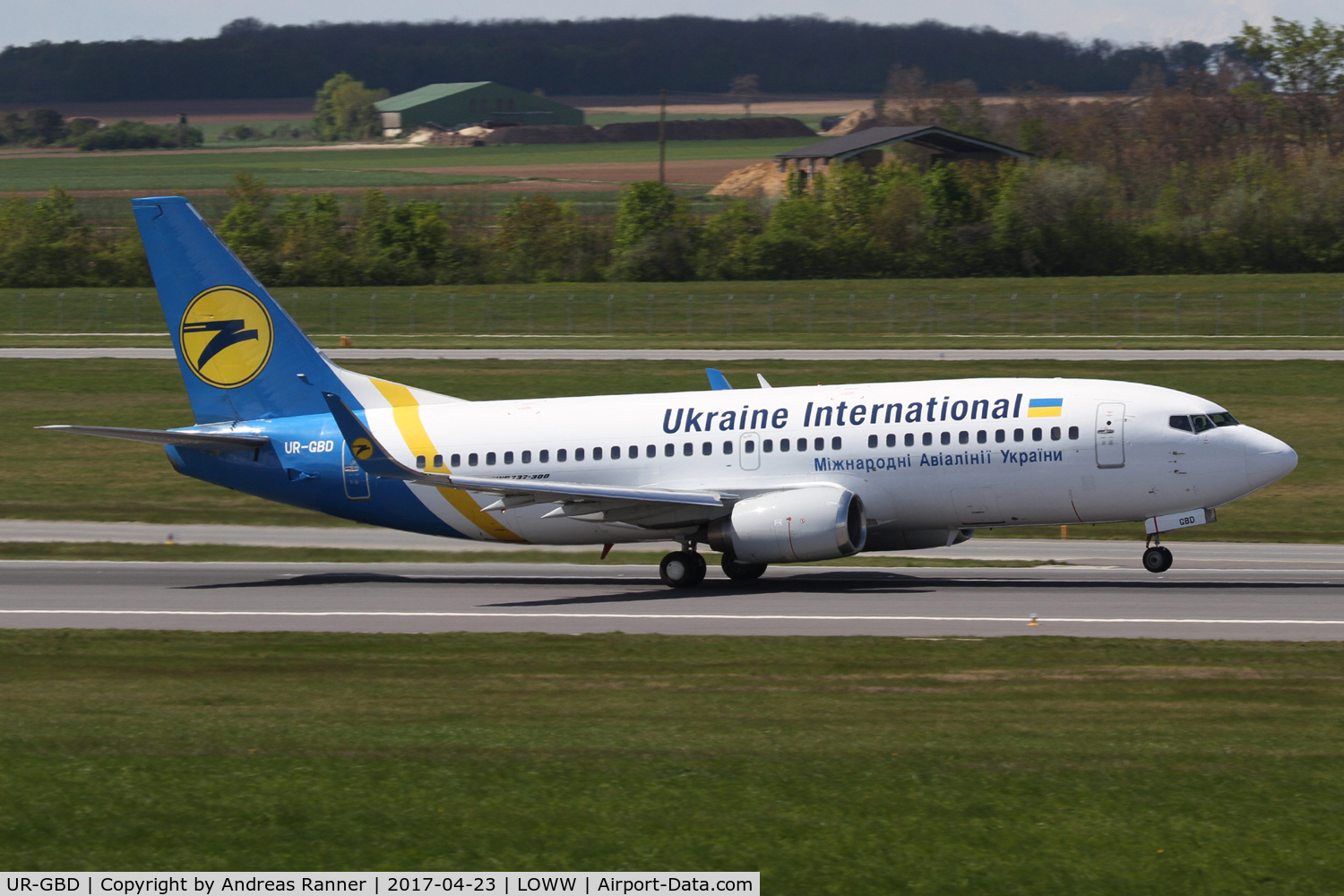 UR-GBD, 1997 Boeing 737-36Q C/N 28659, Ukraine International Boeing 737