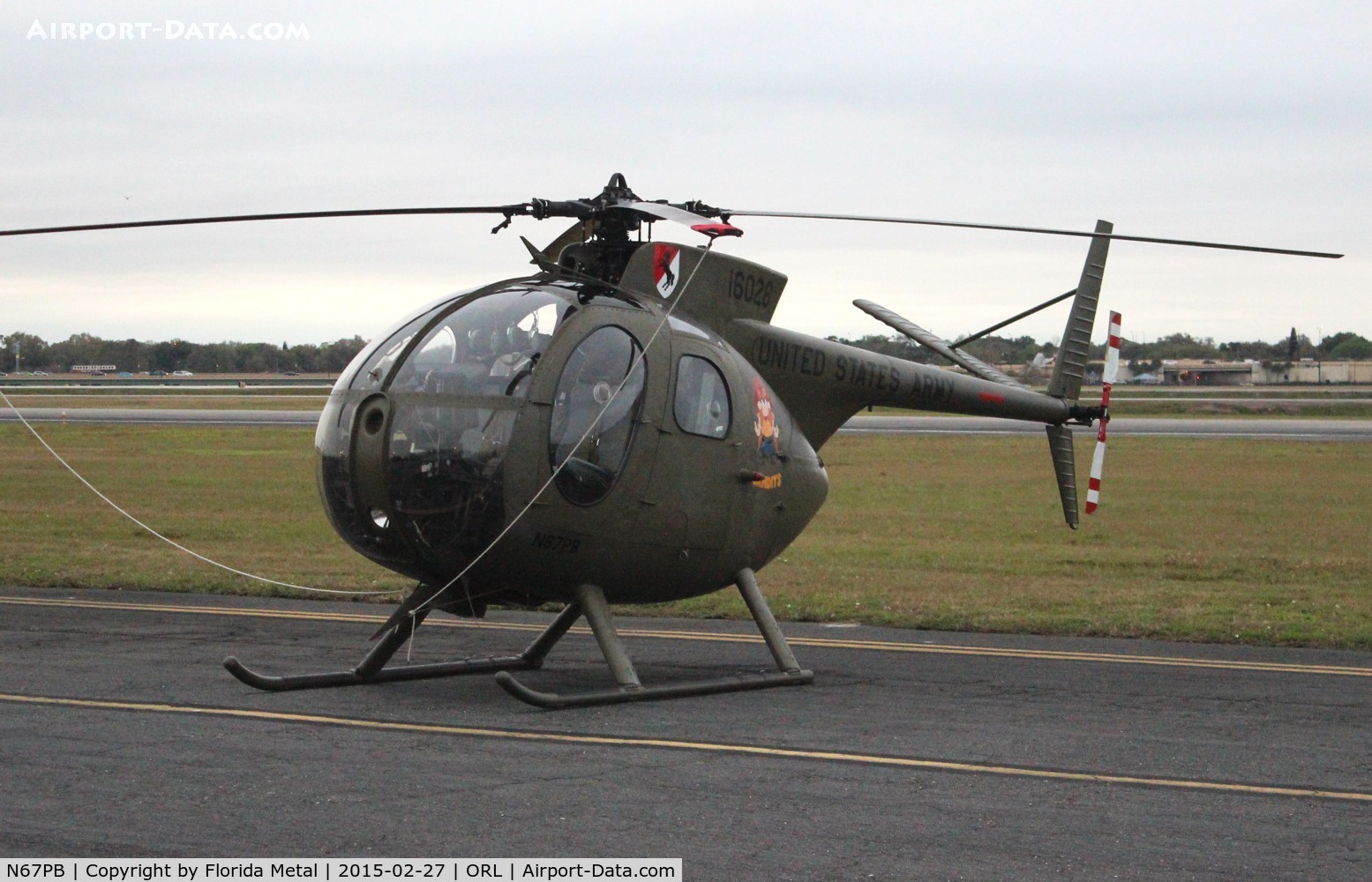 N67PB, 1968 Hughes OH-6A Cayuse C/N 480411, OH-6A