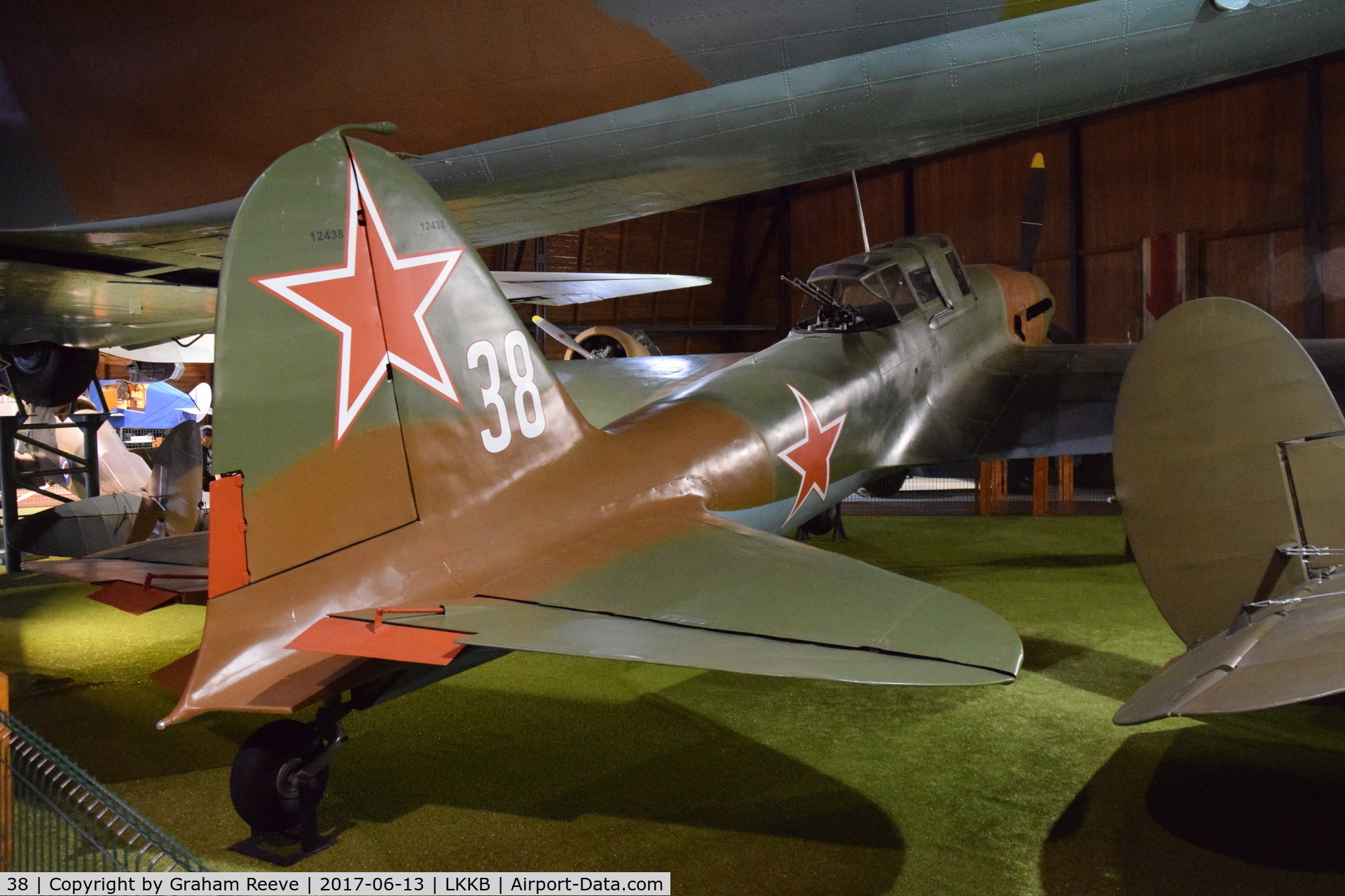 38, Ilyushin Il-2 Shturmovik C/N 12438, On display at 