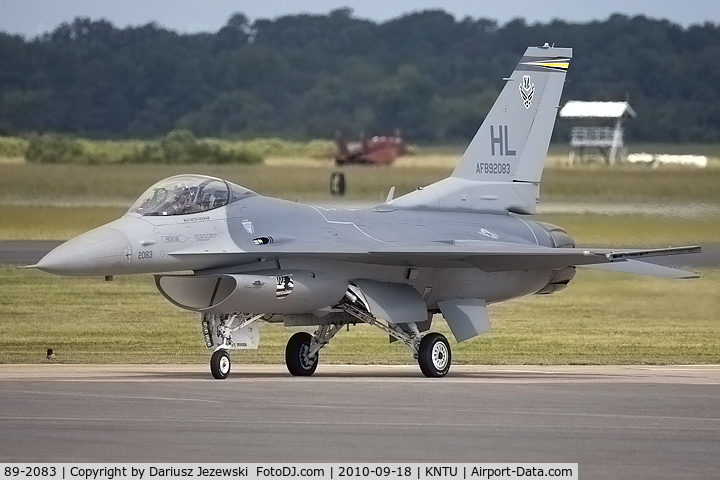 89-2083, General Dynamics F-16C Fighting Falcon C/N 1C-236, F-16CG Fighting Falcon 89-2083 HL from 4th FS 'Fightin' Fuujins' 388th FW Hill AFB, UT