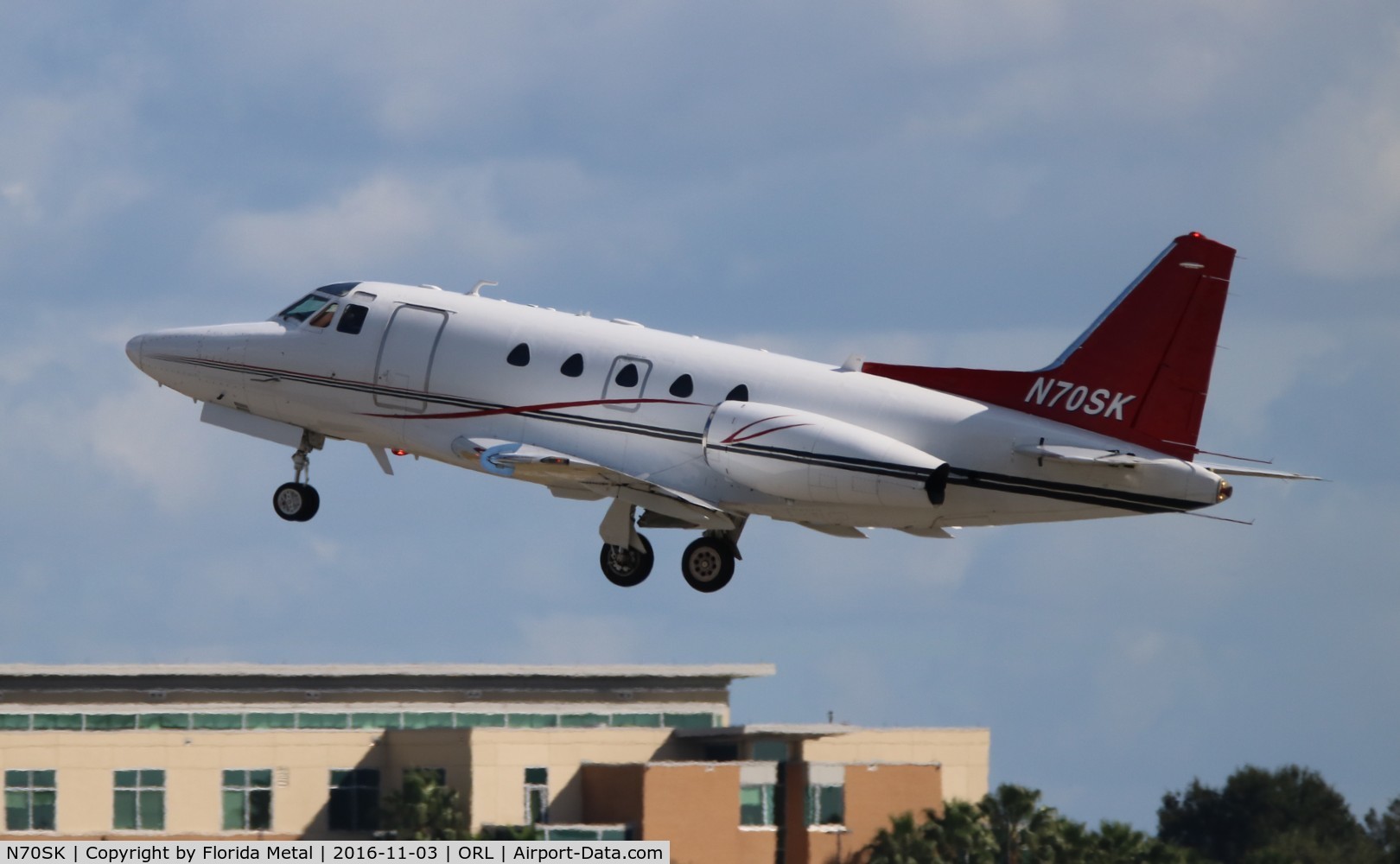 N70SK, 1980 Rockwell International NA-265-65 Sabreliner 65 C/N 465-33, Sabreliner